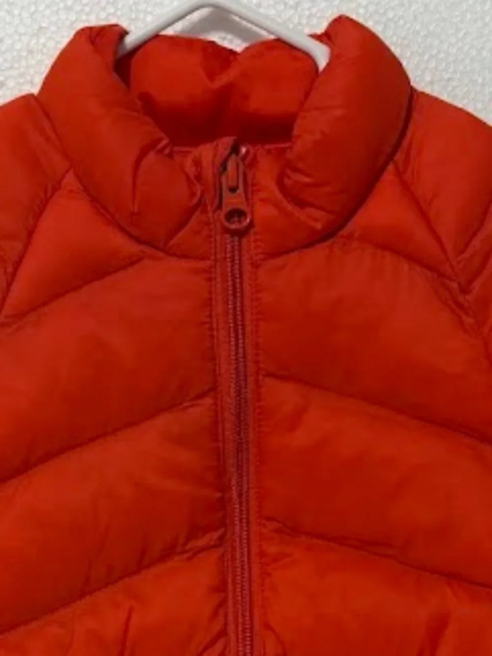 Wonder Nation Orange Puffer Jacket Toddler Size 2T Lightweight Winter Coat